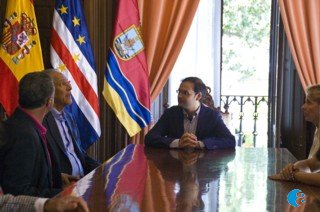 En la entrega de premios