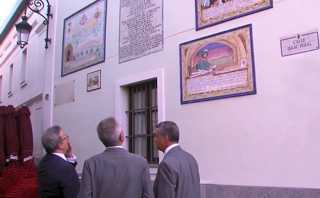 En la entrega de premios